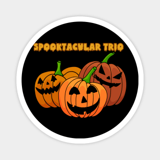 Spooktacular Pumpkin Trio Magnet